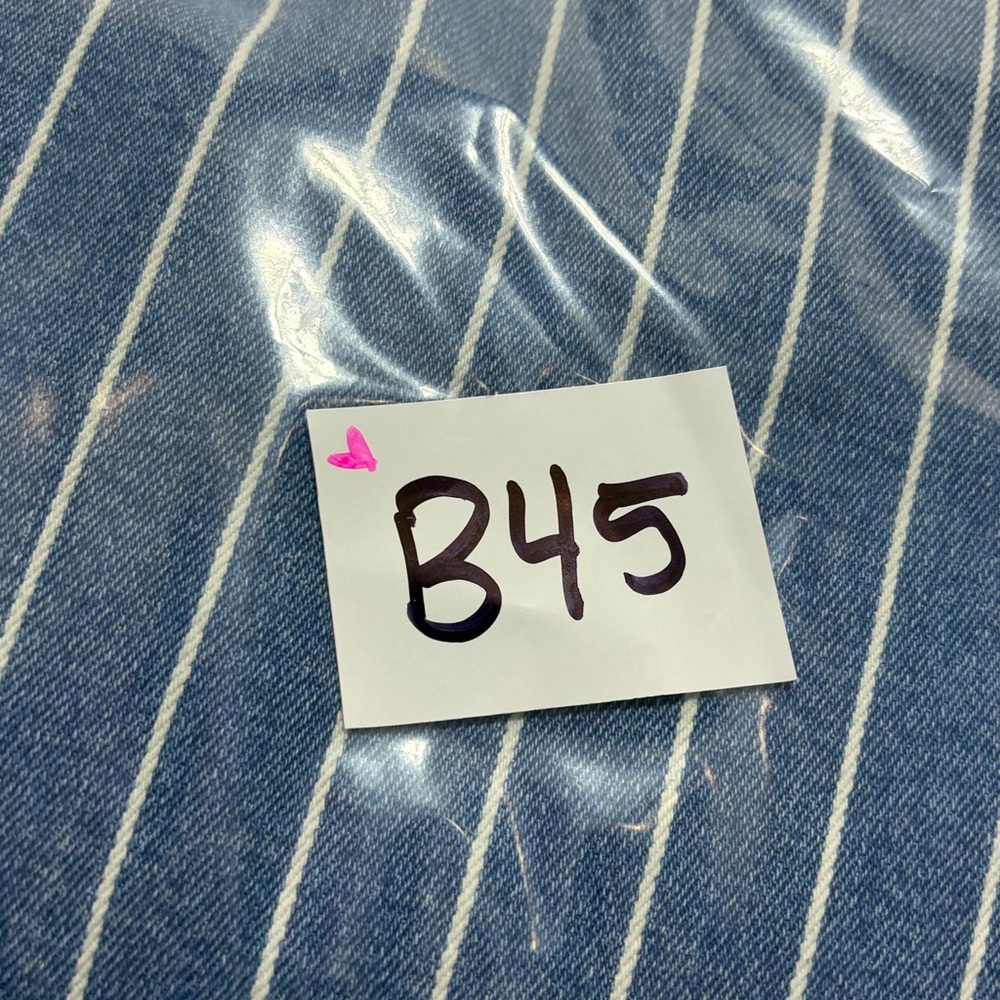 Cello bell bottom pin stripe blue jeans size 5 - Picture 10 of 10